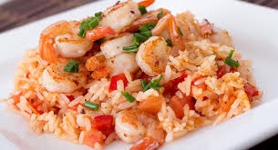 Arroz con camarones